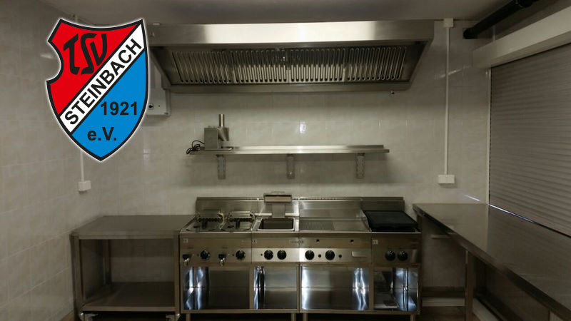 Großküche des TSV Steinbach – ausgestattet von Bäcker Küchentechnik