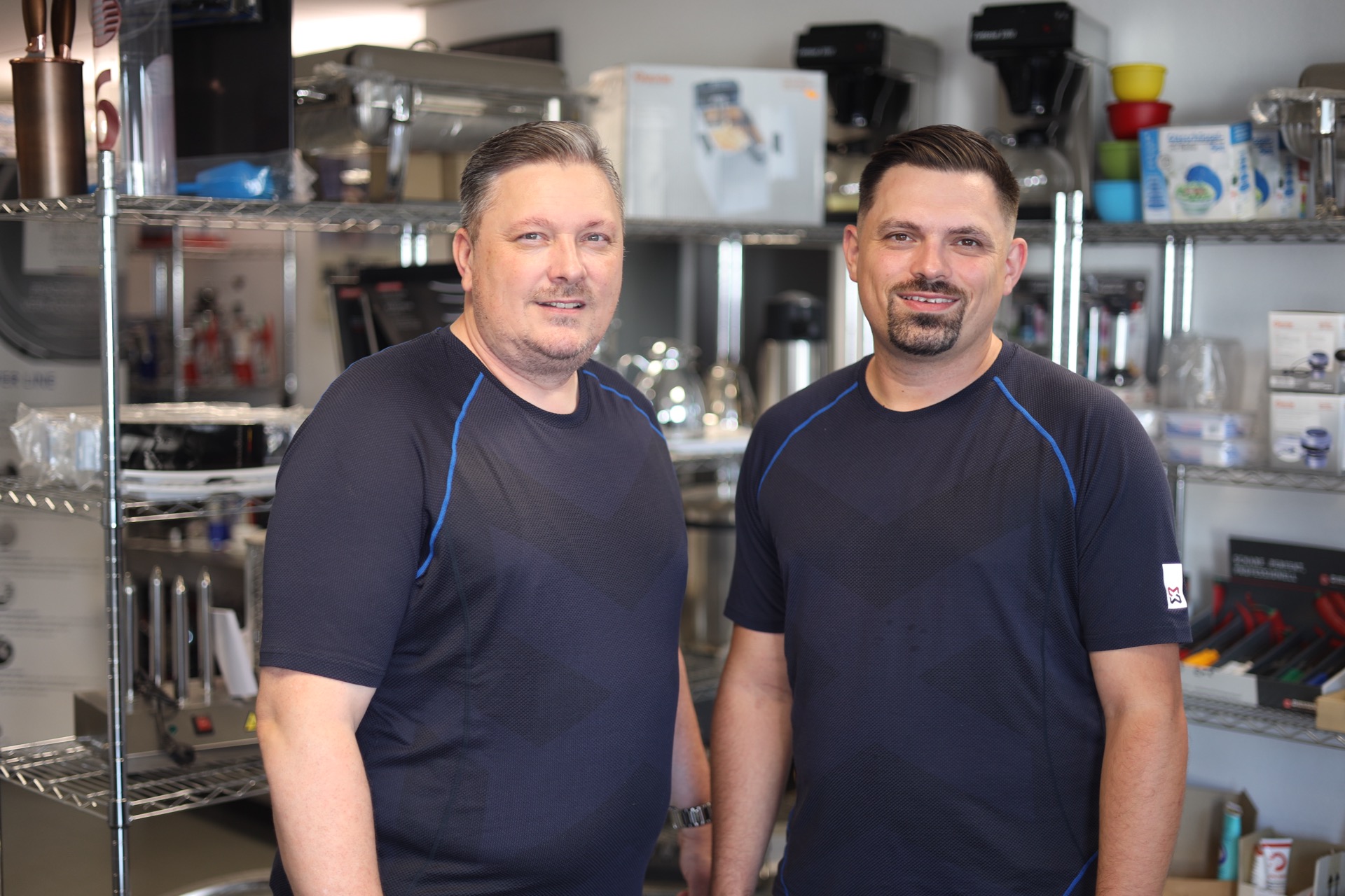 Das Team von Bäcker Küchentechnik im Fachgeschäft in Wettenberg
